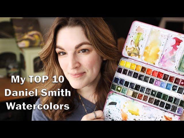 My Top 10 Daniel Smith Watercolor Paints!