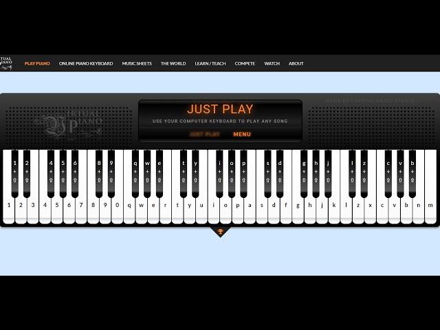 Coffin Dance Meme (Easy) - [ Virtual Piano Sheet ]
