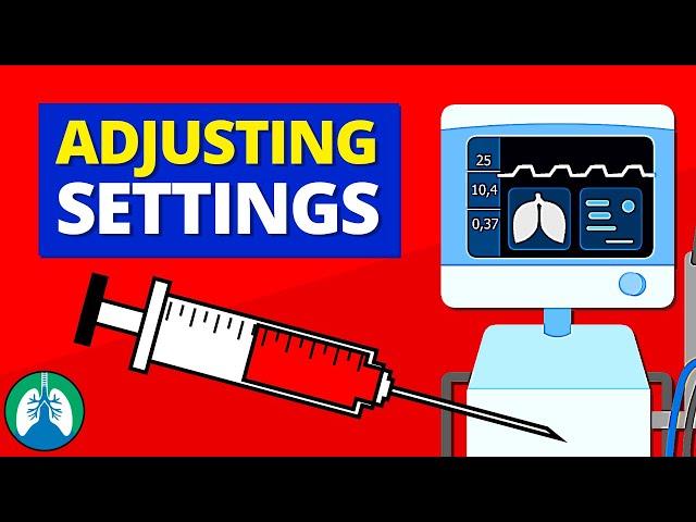 Making Adjustments to Ventilator Settings According to ABG Results (TMC Exam Prep)