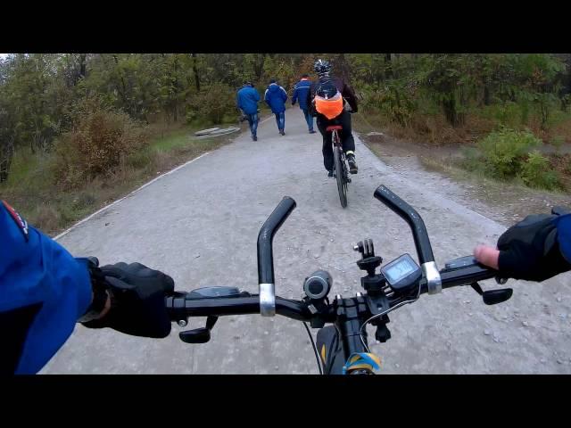 Осенняя велопокатушка по острову Хортица .  Khortytsya Island , Bike