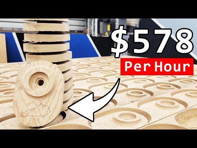 Home-Based CNC Woodworking Business Full Production Run