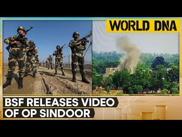 Operation Sindoor: BSF Releases Footage of Precision Strikes Demolishing Launchpads Inside Pakistan