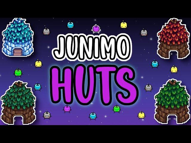 Stardew Valley Everything Junimo Huts