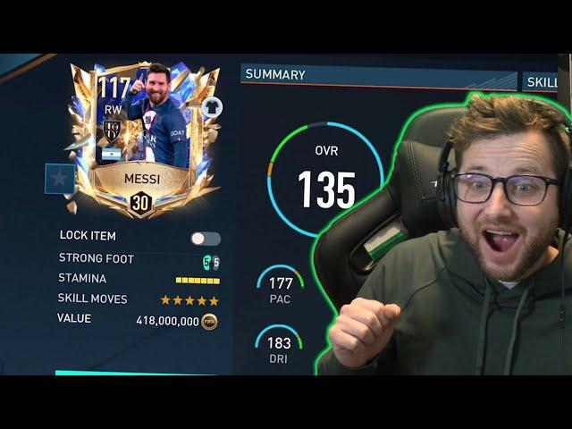 I Got UTOTY Messi, Max Ranked Him, and He Can Not Be Stopped! Best RW in FIFA Mobile 23!