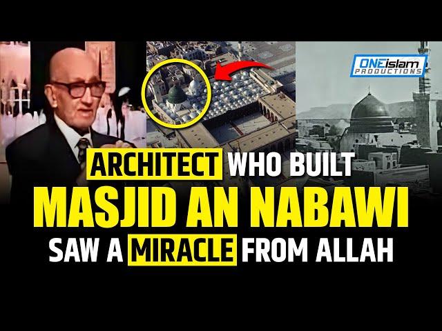 ARCHITECT WHO BUILT MASJID ANABWAI SAW A MIRACLE FROM ALLAH