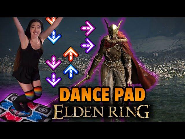 MALENIA DEFEATED BY A DANCE PAD - Elden Ring Challenge Run