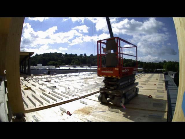 6 6 2016 - UMass Design Building Construction Timelapse