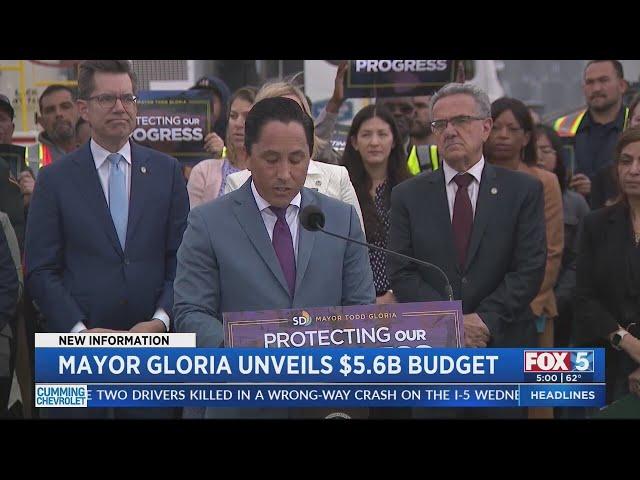 San Diego Mayor unveils $5.6 billion budget