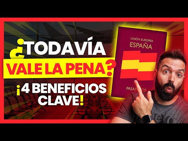 PASAPORTE ESPAÑOL ​ : Todos sus beneficios en 5 minutos!!! ⏰​​