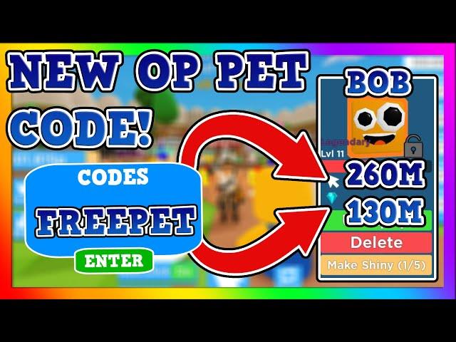 NEW ROBLOX CLICKING CHAMPIONS CODES | ROBLOX CLICKING CHAMPIONS NEW OP PET CODE