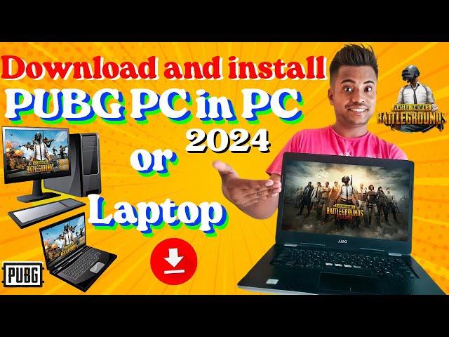 2024 Mein PUBG Mobile Ko PC ya Laptop Par Kaise Install Karein  | Step-by-Step Guide #pubggameplay