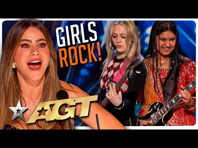 Girls ROCK on America's Got Talent!