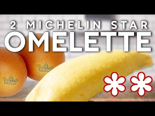 The Secret of the Perfect Folded Omelette Two Michelin Star Method | Easy | Fluffy|