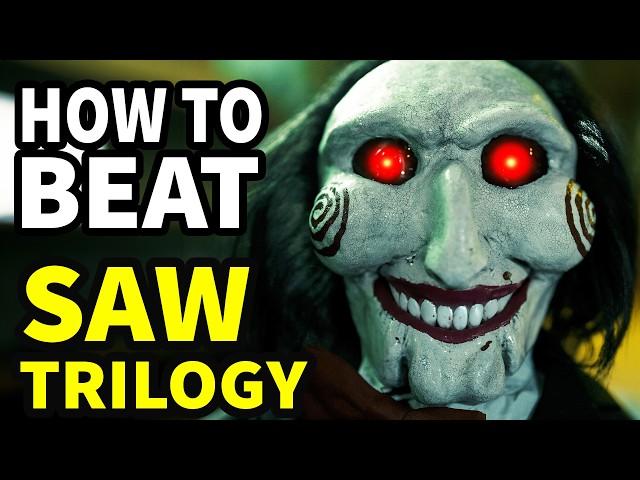 How To Beat EVERY DEATH TRAP in "Saw 1, 2, & 3"