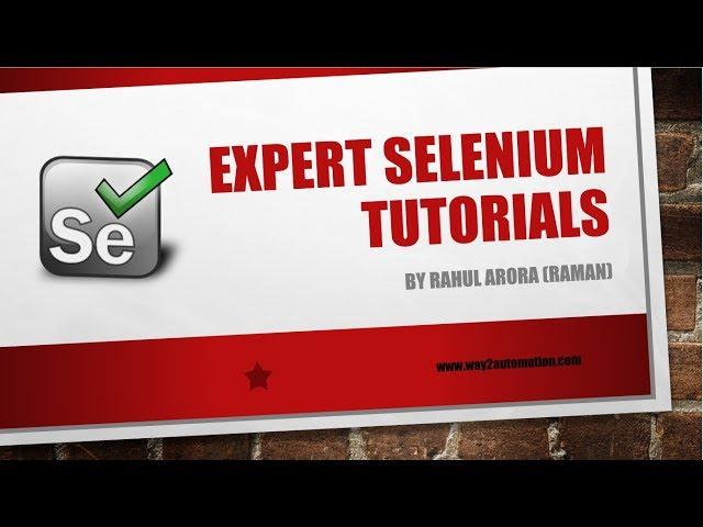 Selenium Tutorial - Lecture 4  - Getting started with Selenium and configure Firefox browser