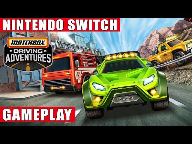 Matchbox Driving Adventures Nintendo Switch Gameplay