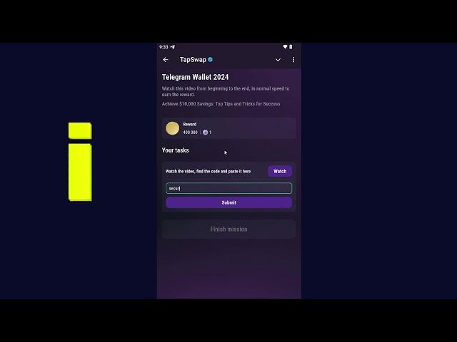 Telegram Wallet 2024 | Tapswap Code | Step-by-Step Guide to Telegram Wallet 2024: Quick Tutorial for