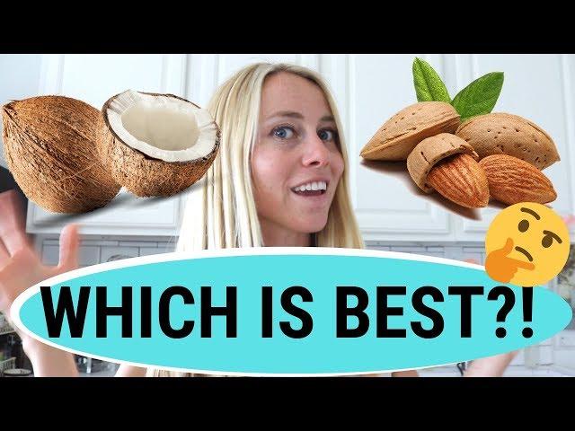 ALMOND MILK VS. COCONUT MILK - WHICH IS HEALTHIER?!