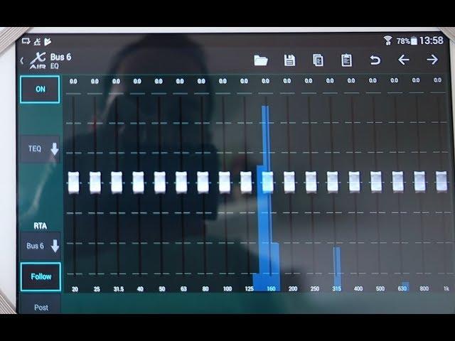 BEHRINGER XR18 - Protocolo para LOCALIZAR LOS ACOPLES CON EL RTA y ELIMINARLOS CON EL EQ GRÁFICO