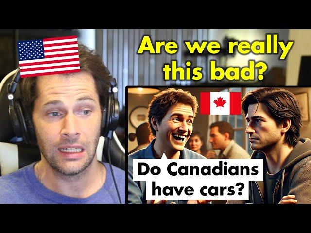 EMBARASSING Things Americans Have Said to Canadians | American Reacts