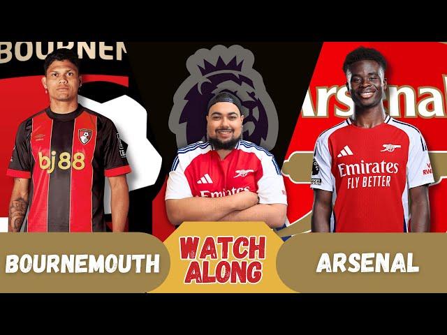 Bournemouth vs Arsenal Live PL Watch Along