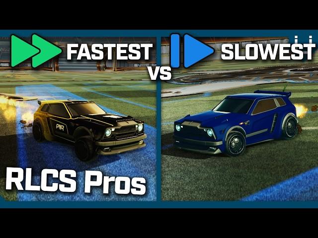 The Slowest and Fastest Games in RLCS 2024