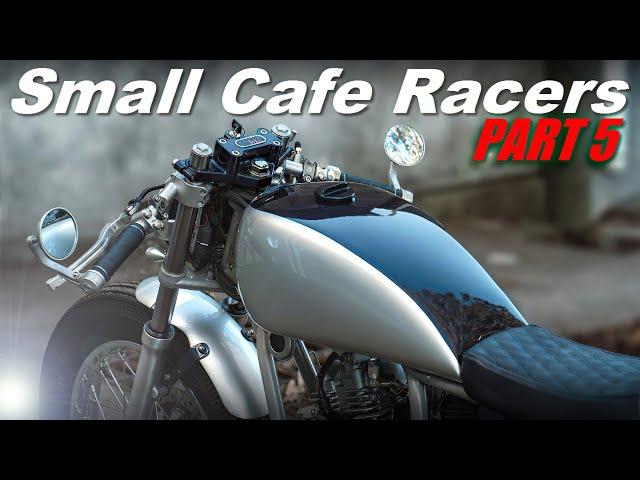 Small Cafe Racers 5 - Honda GL 160 PRO, Suzuki A100, Yamaha Scorpio