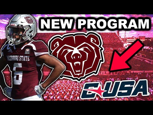 The NEWEST PROGRAM in FBS Football (Missouri State Is Next Up)