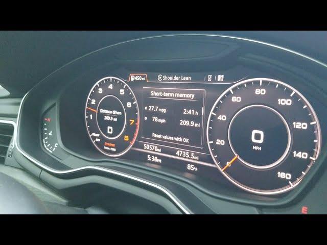 2019 Audi A4 B9 Quattro launch, 0-60mph.. APR Stage 1 tune