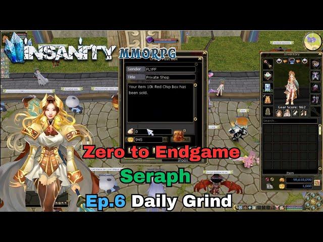 Insanity FlyFF - Zero to End Game Ep.6 - The Daily Grind