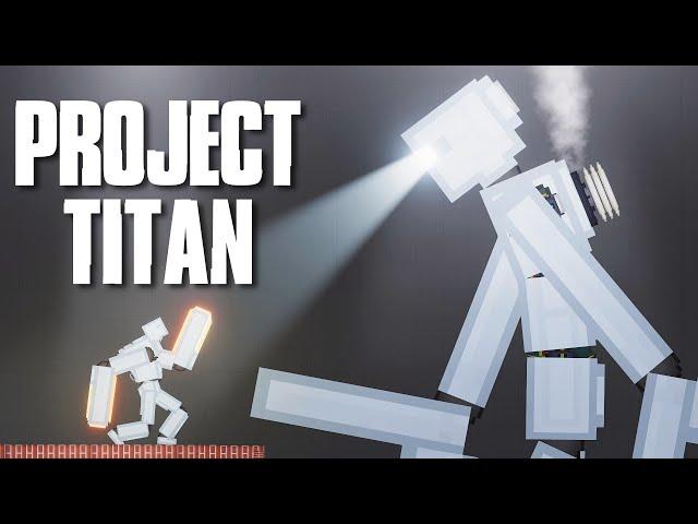 Upgraded Android vs Project Titan - Android Apocalypse.1 [People Playground 1.27]