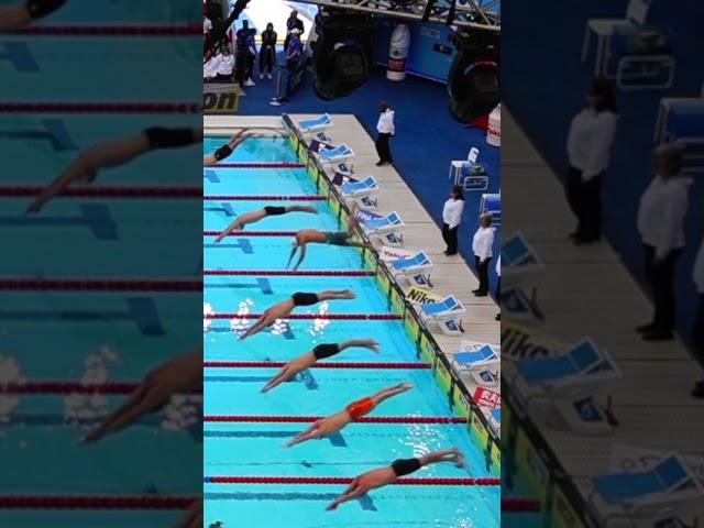 Slowest Reaction Time in a Swim Race Ever