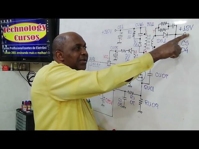 Como Funciona o Circuito de Controle de Corrente (CS) da Fonte Chaveada (Aula 1)