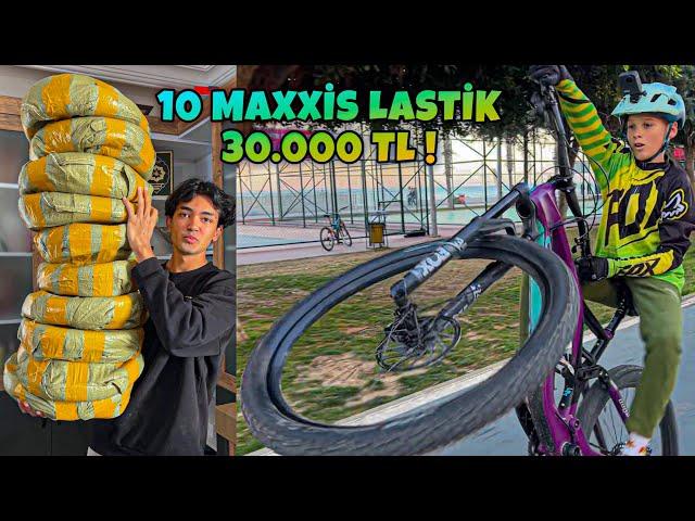 YENİ 10 TANE MAXXİS LASTİK VE 10 SET DEHŞET GÖBEK ALDIM !!!