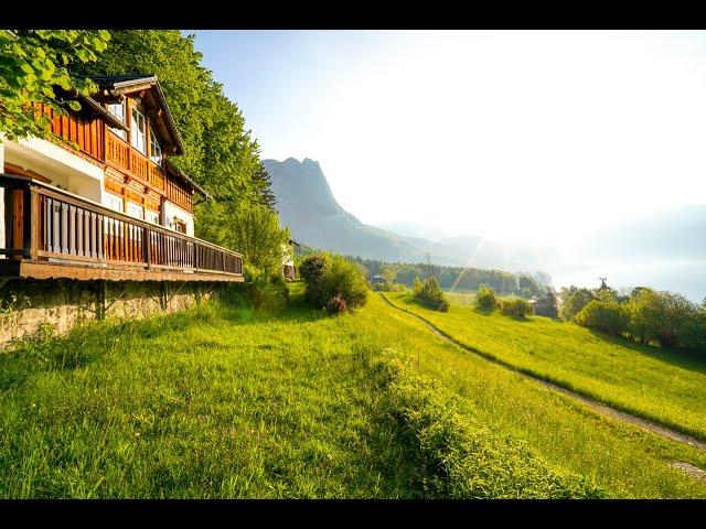 Traditionelles Haus im Ausseerstil mit Seeblick am Grundlsee zu verkaufen ️