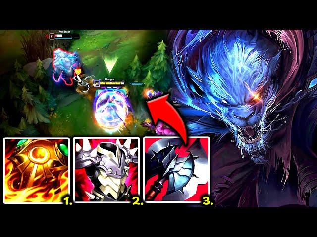 RENGAR TOP BUT I 1V5 WHILE 100% INDESTRUCTIBLE (THIS IS FUN) - S14 Rengar TOP Gameplay Guide