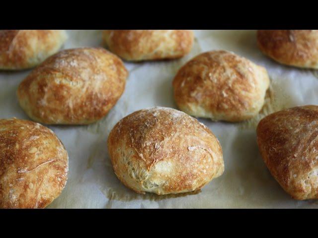 No Knead Crusty Rolls - Easier Than You Think!