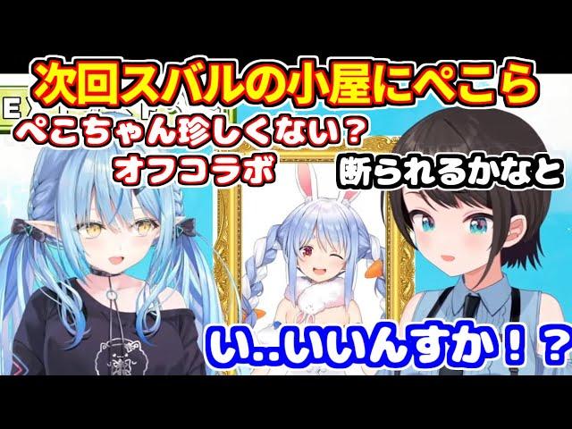 次回「スバルの小屋」ゲストにぺこらが出演決定。ぺこらの印象を語るラミィ【ホロライブ切り抜き/兎田ぺこら/大空スバル/雪花ラミィ】