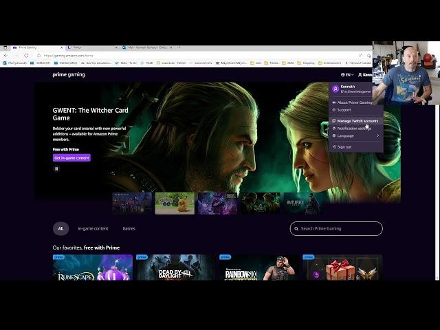 How To Connect Multiple Twitch Accounts to Amazon Prime