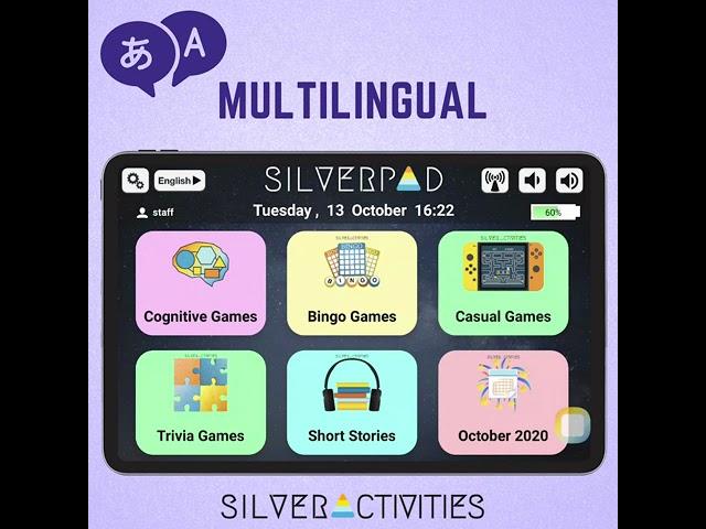 SilverPad - Senior Friendly Tablet