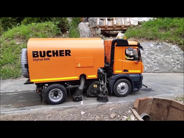 MB Arocs sweeper truck RC 1:15 scale V2