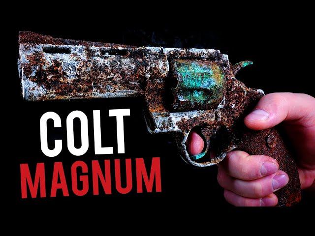 Restoration COLT PYTHON .357 MAGNUM gun lighter