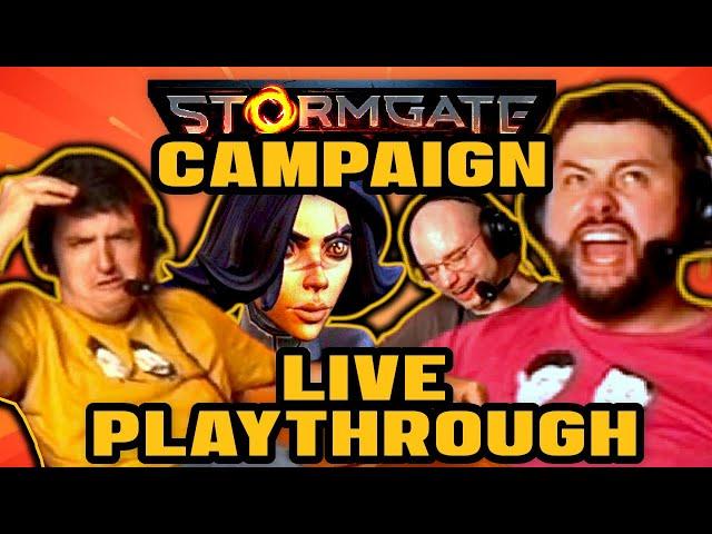 This live playthrough of Stormgate's campaign was actually hilarious