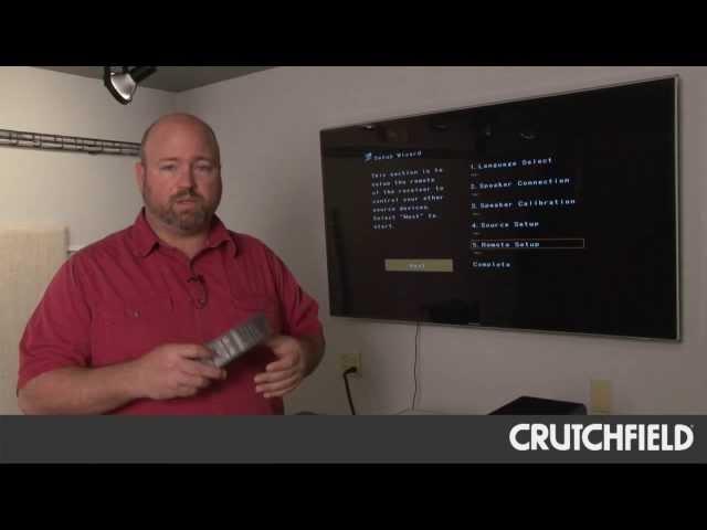 Denon Home Theater Receiver Setup Wizard Tutorial | Crutchfield Video