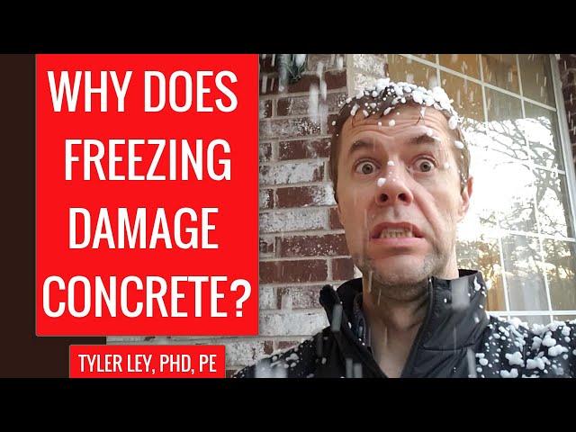 Why does freezing damage concrete? | Freeze thaw durability mechanisms