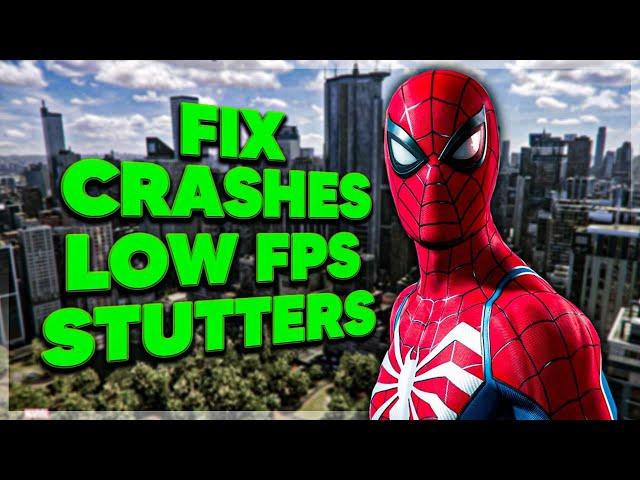 Spiderman 2 low end PC optimization tips | Spiderman 2 Low FPS Fix