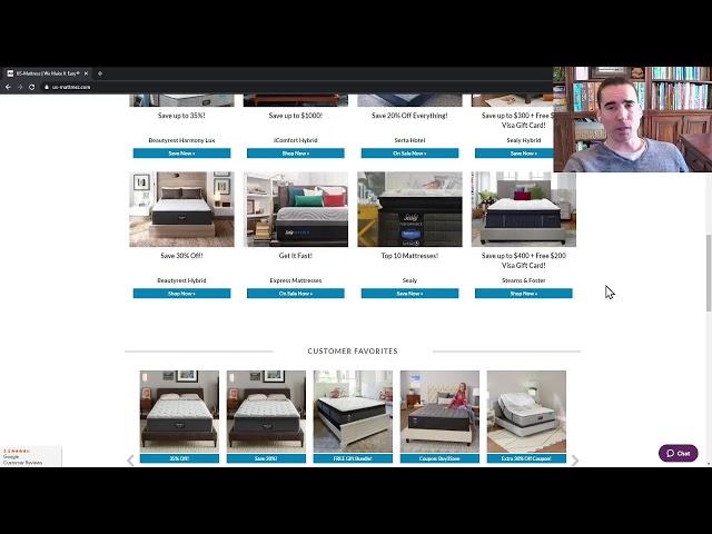 US-Mattress.com Live Stream