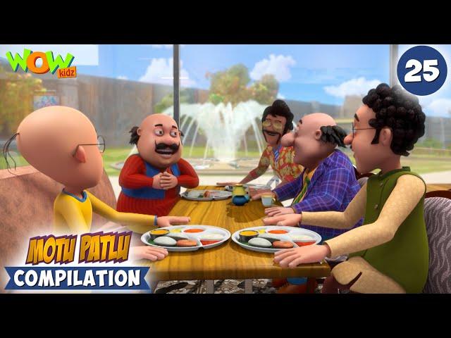 Motu Patlu Season 13 - Compilation 25 | Motu Patlu New | Cartoons For Kids | #spot