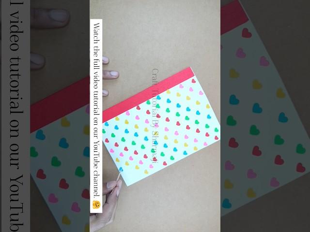 DIY Notebook Tutorial  #shorts #viral #viralshorts