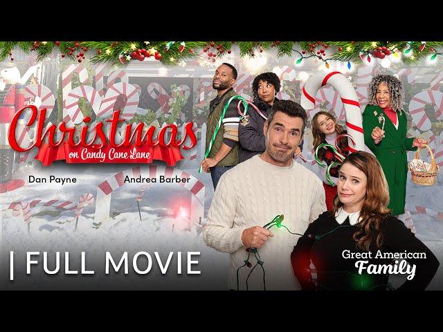 Christmas on Candy Cane Lane | Full Christmas Movie | Starring Andrea Barber & Dan Payne